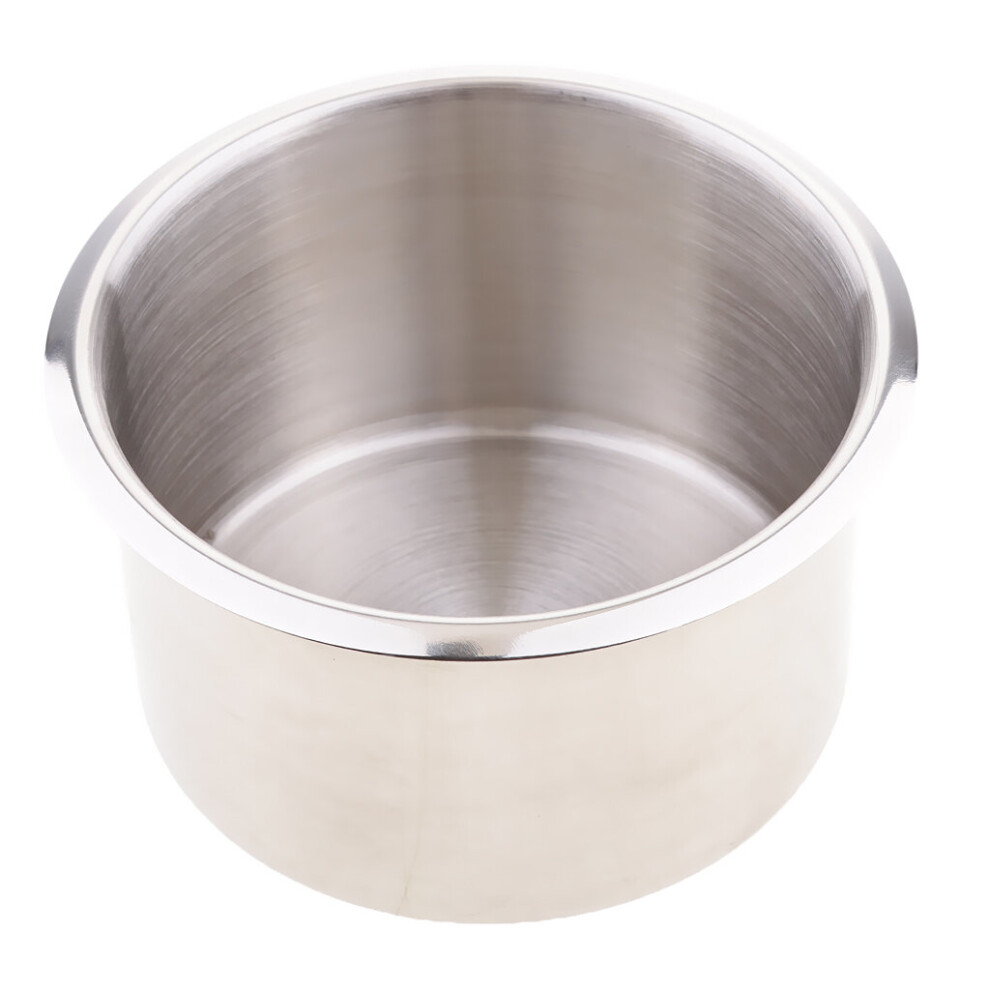 2 Pieces New Recessed Cup Drink Holder For Marine Boat Rv Camper Metal, 85Mm+90Mm 5063131538489