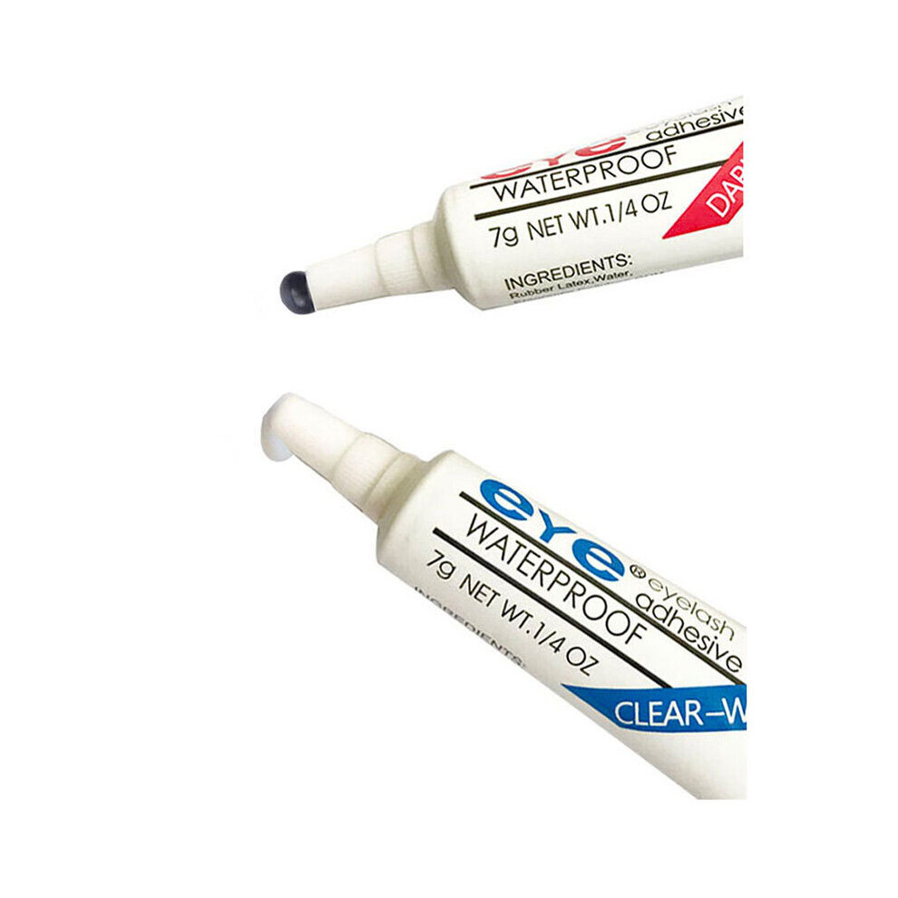 Wejoy Black Lehuamao Eyelash Glue 7Ml Lash Glue Clear Lashes Glues Mink Eyelashes Glues False Eyelashes Makeup Adhesive For Eyelash