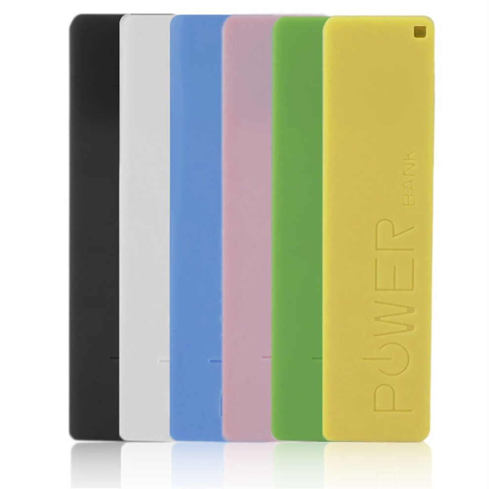 2600Mah 1*18650 External Power Bank Backup Battery Charger Power Bank Case 5063131629200