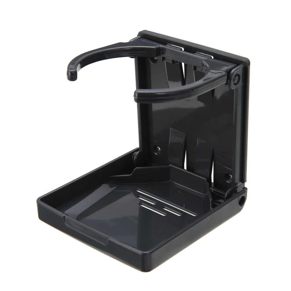 1Pcs Adjustable Folding Drink Cup Holder Mount For Boat Marine Caravan Car Car Styling Drink Cup Holder Black 5063131538496