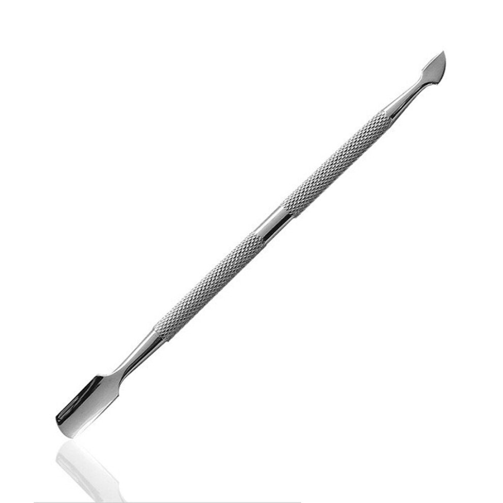 Wejoy Diy Tools Stainless Steel Cuticle Nail Pusher Spoon Remover Nail Care 2 Size Cuticle Pusher Finger Tools Fingernails Nail Pusher