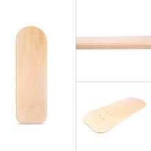 ELOS-1 Piece Pet Skateboard Deck Surf Skate Board Land Carver 7 Plies Maple Wood