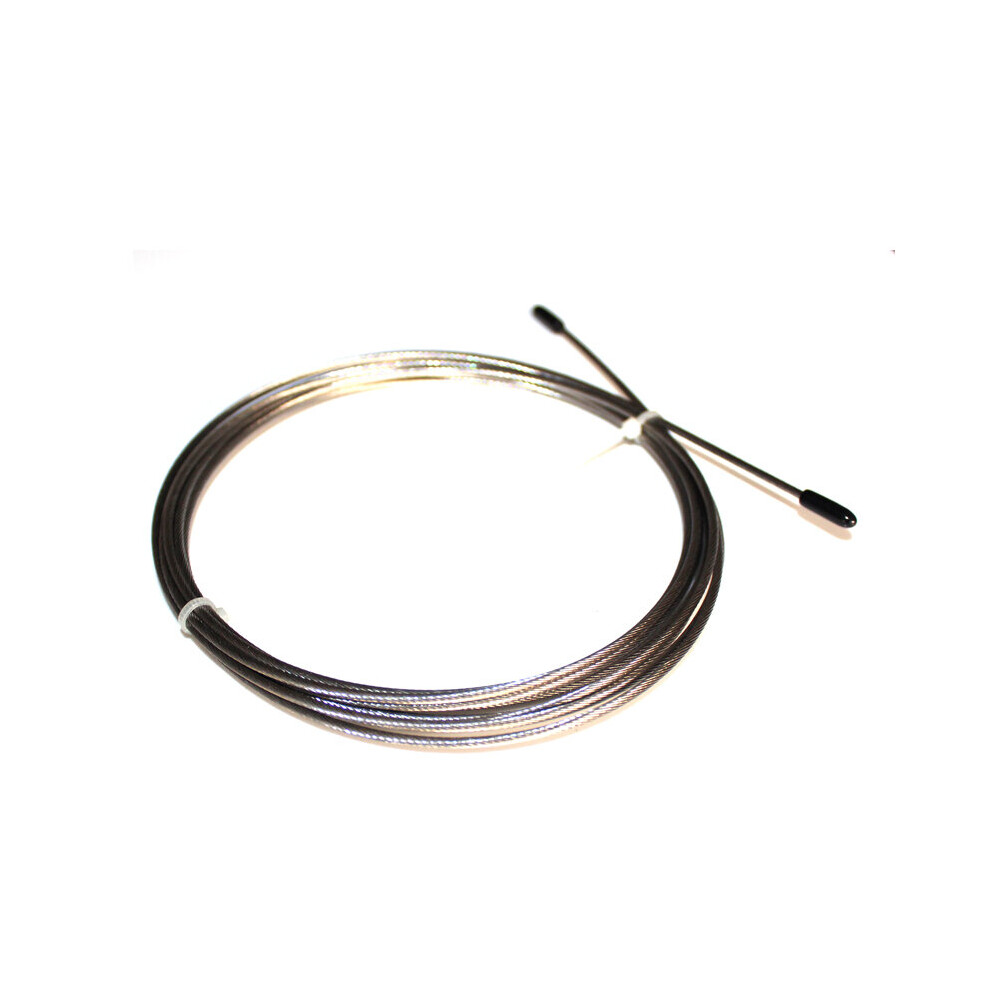 2.0mm Diameter/3M Long Replaceable Cable No PVC Coated For JR25 Speed Jump Rope