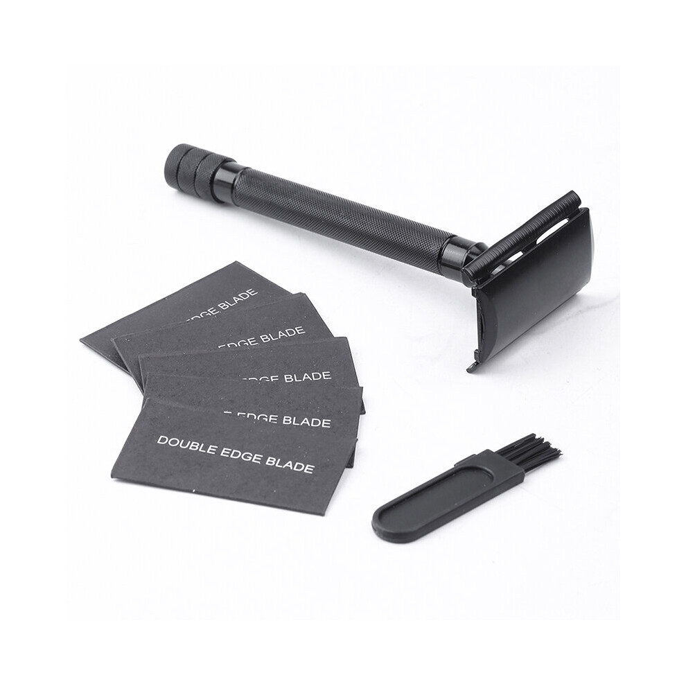 High Quality Classic Mens Shaving Adjustable Safety Shaving Razor With Small Brush & Blade-image-OPC-PBNX9KW-NEW