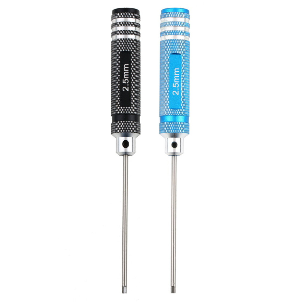 4Pcs Hex Screw Driver Tool Kit For Rc Helicopter Plane Transmitter Car Blue 5063131626346
