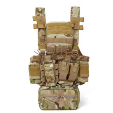 Tactical MK3 Chest Rig Micro Chassis SACK Pouch H Harness M4 AK Magazine Insert Airsoft Paintball Accessories Hunting Vest