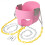 Swing Set Stuff Highback Full Bucket Swing Pink 5