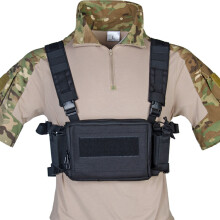 Men Tactical Vest Chest Rig H-harness Carrier Armor Rifle Pistol 5.56 Magazine Pouch Insert Hunting Paintball Airsoft Accessory