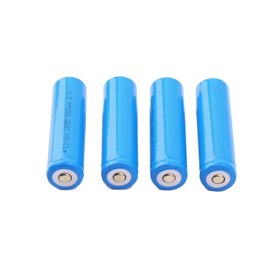 18650 Li-Ion 5000Mah 3.7V Rechargeable Battery For Led Torch Flashlight Blue 5063131626377