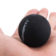 1Pc Squash Ball Two-Yellow Dots Low Speed Sports Rubber Balls Professional Training Competition Squash Ball Player Training Tool
