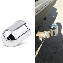 50MM Chrome Tow Bar Ball Cover Car Towing Hitch Towball Plastic Cap Car Replacement Parts