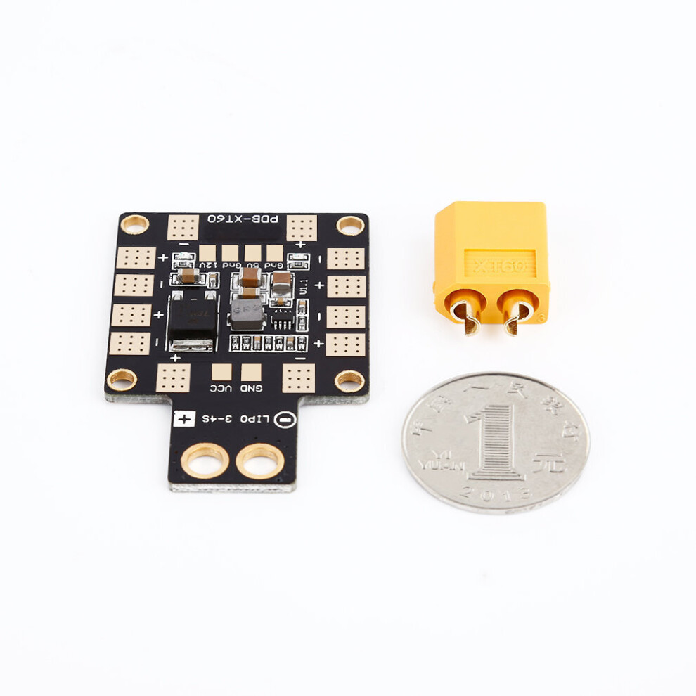 Ocday 3A Pdb Distribution Module Xt60 With Double Bec 5V/12V For Fpv Drone 5063131623420