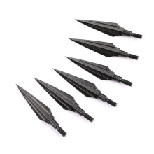 6pcs/3pcs Carbon Steel Arrow Head Broadhead Tips Arrow Point Archery Arrowheads for Compound Bow Crossbow Recurve Bow Hunting