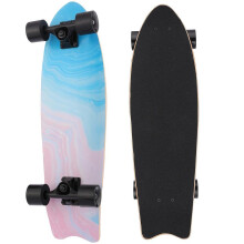 Cruiser Skateboards for Beginners, 27 Inch Complete Skateboard for Kids Teens Adults, 7 Layer Canadian Maple Double Kick