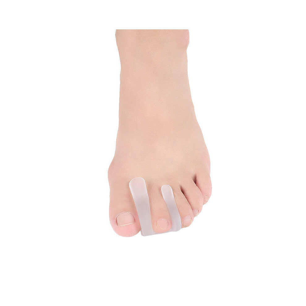 Wejoy 1Pair Toe Separator Hallux Valgus Corrector A-Shaped Pedicure Spacer Foot Care Manicure Protector Straightener Orthopedic Goods