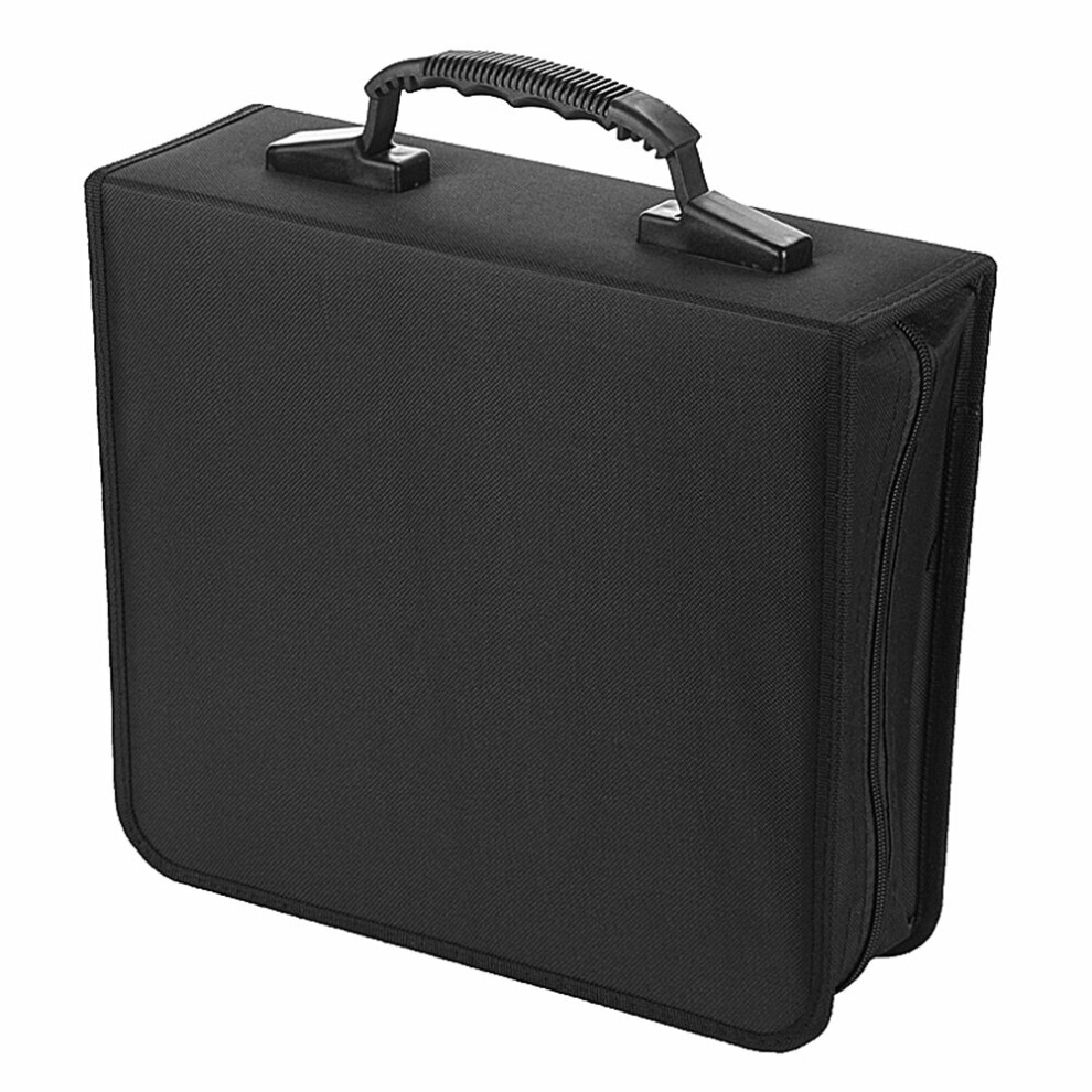 288/320/360 Disc Cd Dvd Storage Bag Waterproof Cd Dvd Wallet Holder Bag Album Disc Organizer Dustproof Media Storage Case 5063131485332