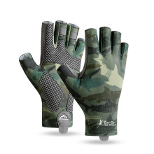 Fishing Gloves Men Women Outdoor Fishing Anti-slip UV Protection Half Finger Sports Boating Fish Equipment Angling Sailing Glove
