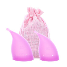 Menstrual Cup Women Period Cup Medical Grade Silicone Feminine Hygiene Copa Menstrual de Silicone Medica Reusable Menstrual Cup