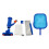 Basic Pool Maintenance Kit Suction Head Cleaning Skimmer Kit Pool Cleaning Tool Accessories Quick Cleaning Pool Bottom 2
