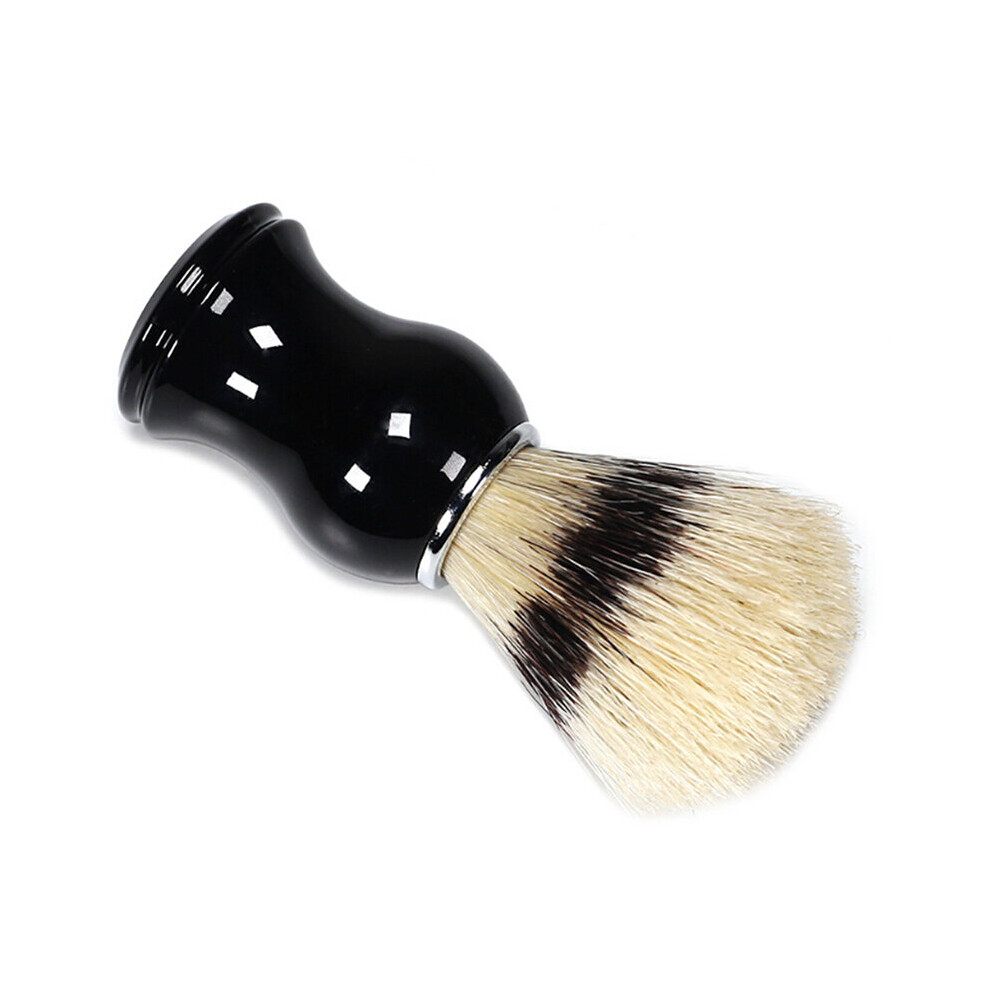 Wejoy Cream Salon Men Facial Beard Cleaning Appliance Shave Tool Razor Brush Badger Hair Men's Shaving Brush Men Beard Cleaning Tool
