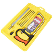 8 in 1 Metal Magic Saw Hacksaw Hand DIY Mini Tool Kits 6 Blades Model Tool
