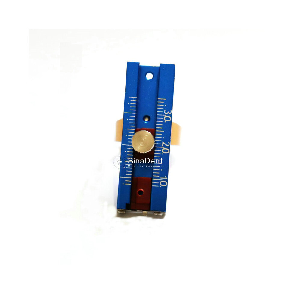 Wejoy Blue 1Pcs Dental Endo Ring Ruler For Dentist Measurement Dental Measuring Instruments Autoclave Sliding