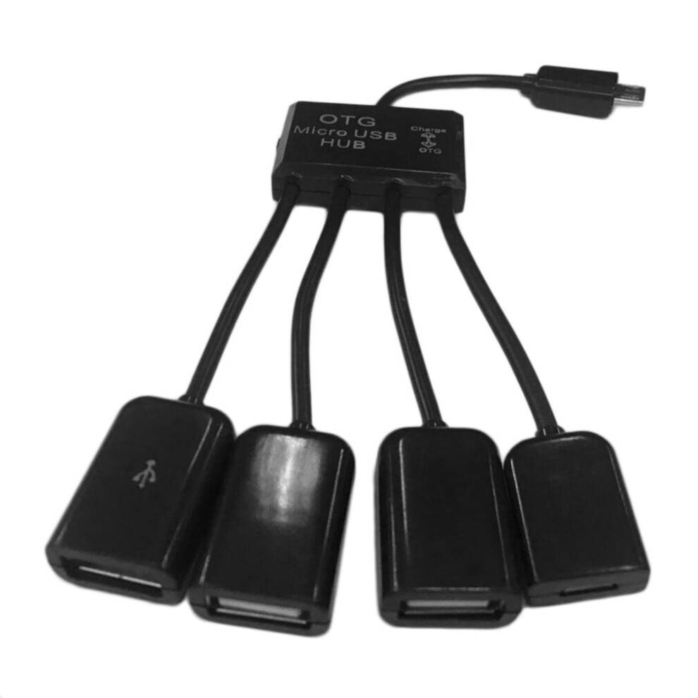 4 Port Micro Usb Power Charging Otg Hub Cable For Android Tablet Smartphone 5063131635195