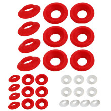 25Pcs Silicone Rubber Gaskets Washers Backs For Grolsch EZ Cap Swing Top Bottle Cap Home Brew Beer Soda Bottle Seal Bar Acces