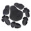 Full Set Motorcycle Elbow Back Shoulder Chest Protection Pads Body Protector 1