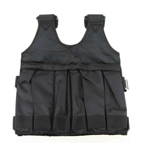 Max Loading 20/50kg Adjustable Weighted Vest Weight Jacket Exercise Training Waistcoat Weightloading Sand Clothing Empty 2