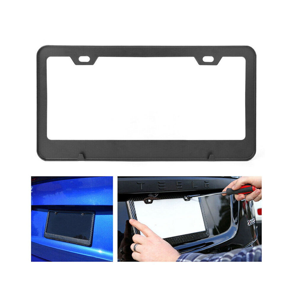 1Pc Stainless Steel License Plate Vehicles Only For American Canada Car Frame Tag Cover Holder For Auto Truck 5063131440881