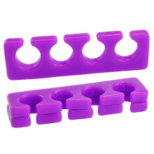 2pcs/Set Plastic Fingers Toes Separators Divider UV Nail Gel Polish Coating Painting Pedicure Manicure Accessories Tools LA361-1