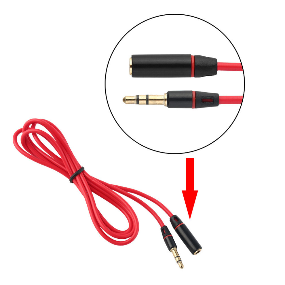 3.5Mm Male To Female Stereo Audio Aux Headphones Cable Extension Cords 5063131638080