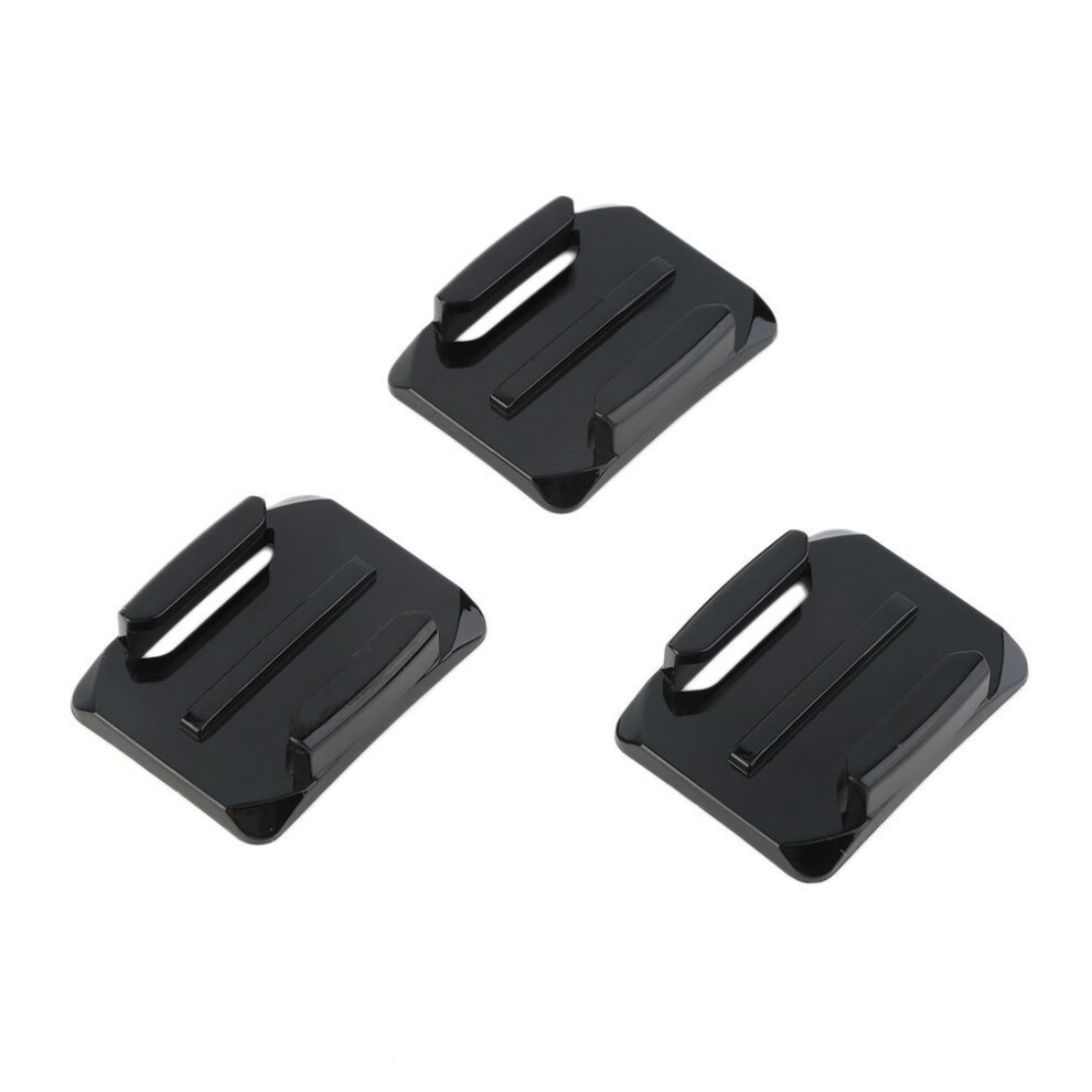 12Pcs Helmet Accessories Flat Curved Adhesive Mount For Gopro Hero 1/2/3 /3+ 5063131638103