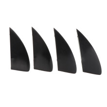 4Pcs / Set Fiberglass Kiteboarding Fin Fly Kite Surfing Board Fin Accessories