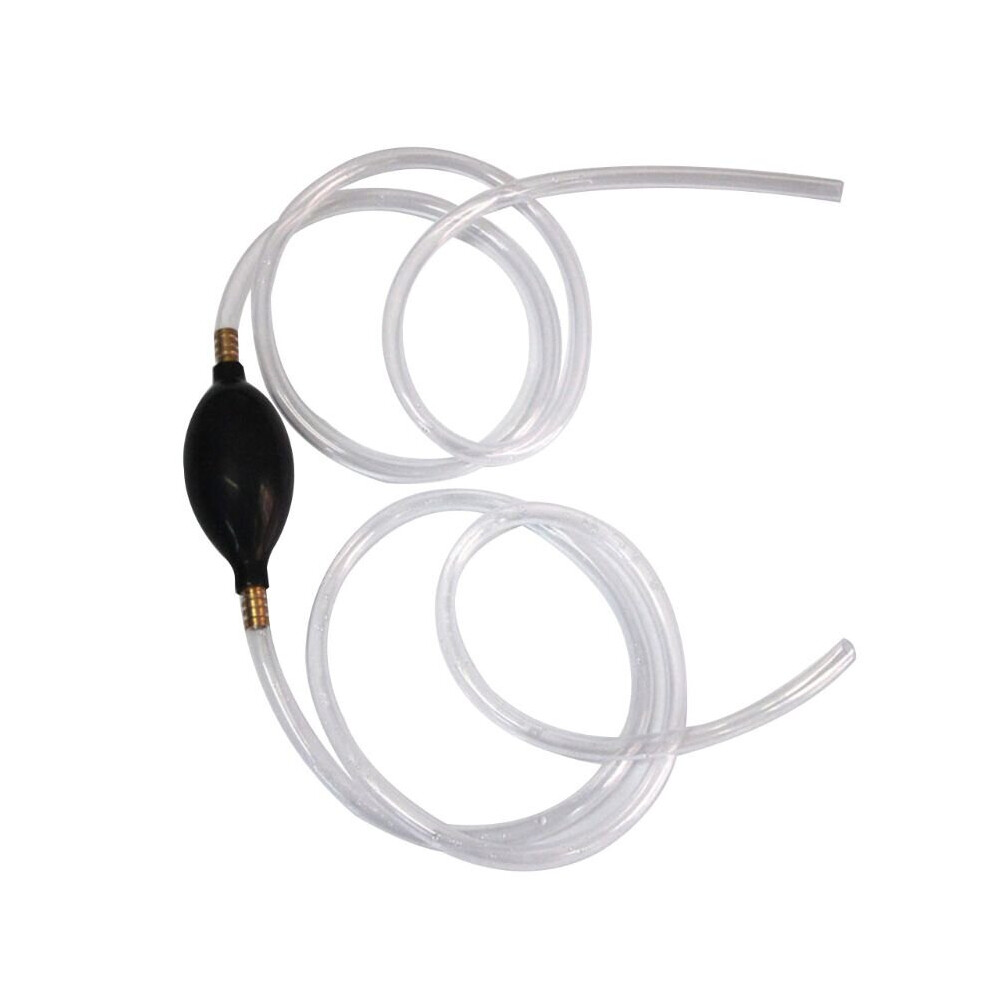 Gasoline Siphone Hose Hand Siphon Pump Petrol Water Oil Liquid Fuel Transfer 5063131360004
