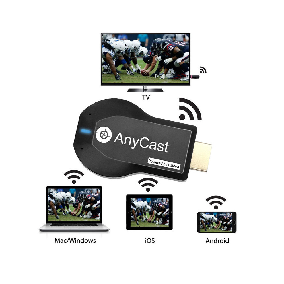 Anycast M2 Plus Tv Stick Wifi Display Receiver Dongle For Dlna Miracast Airplay Airmirror 1080P Mirascreen Mirroring Screen 5063131578010