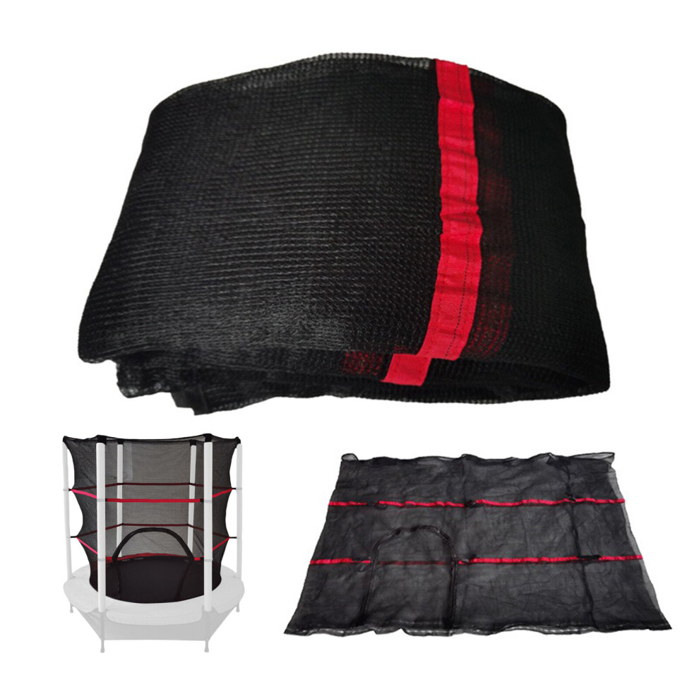 55 In Trampoline Security Net Safe Protective Trampoline For Kids Trampoline Enclosure Net Fence Replacement Durable Economical 