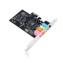 PCI Express x1 PCI-E 5.1ch CMI8738 Chipset Audio Digital Sound Card NEW