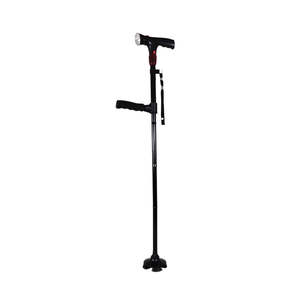 Wejoy 2021 New Collapsible Telescopic Folding Cane Elder Cane Led Walking Trusty Sticks Elder Crutches For Mothers The Elder Fathers
