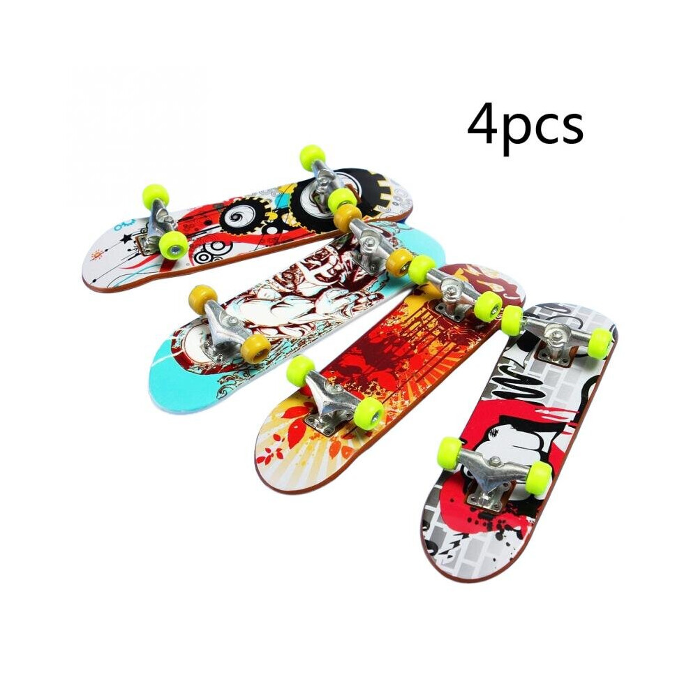 Photos - Other Toys 4pcs High Quality Cute Party Favor Kids children Mini Finger Board Fingerboard Alloy Skate Boarding Toys Gift