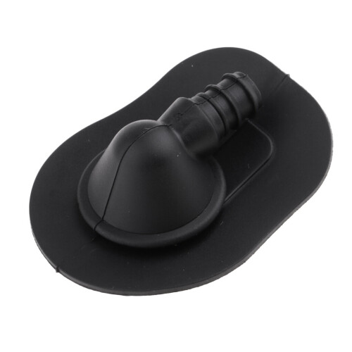 Solid TPU 90 Degree Kitesurfing Kiteboard Kite One Pump Valve Replacement Black 2