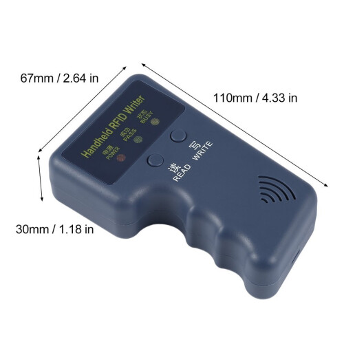 Safety Handheld 125KHz RFID Copier Writer RFID Duplicator EM ID Copier 2
