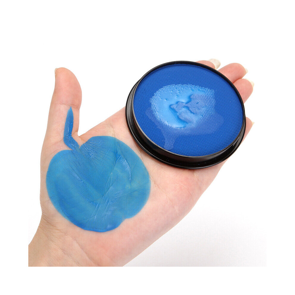 Wejoy 30G Water Activated Vibrant Face And Body Paint Non-Toxic Professional Makeup Pigment For Festival Face Halloween Costume