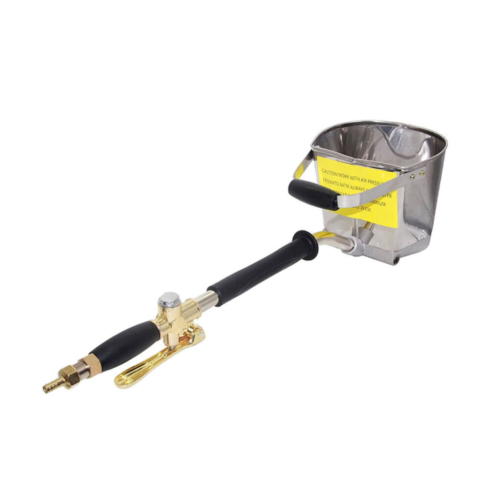 Fast Delivery Mortar Sprayer Wall Mortar Gun Stucco Shovel Hopper Ladle Cement Spray Gun Air Stucco Sprayer Plaster Hopper Gun 5063131378207