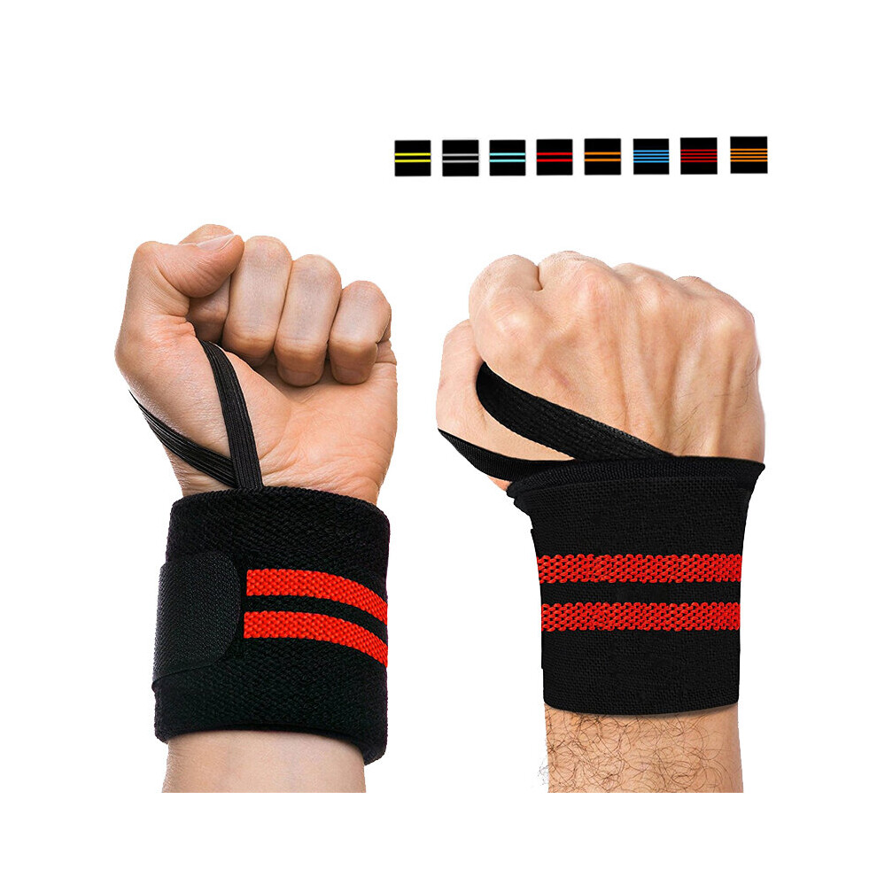 Wejoy 1 Pair Sport Wristband Wrist Support Weight Lifting Gym Training Wrist Brace Straps Wraps Crossfit Powerlifting Hand Bands