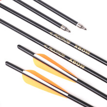 6/12/24pcs New Crossbow Carbon Arrow 16/20 inches Spine400 crossbow Bolt archery For Hunting Shooting