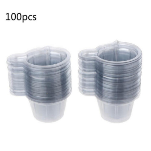 50-100Pcs 40ml Disposable Plastic Clear Dipstick Pregnancy Test Urine Cup Container 1