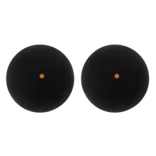 2Pcs Standard Speed Yellow Dot Racquetball Balls High Bounce Rubbe
