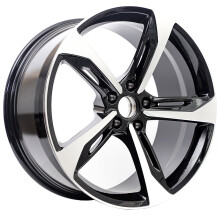Concave 22inch car alloy wheel machine/black color 5x112 5x120 5x130 for BMW BENZ AUDI